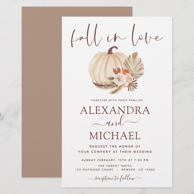 Haushaltsrückgang in der Liebe Hochzeit Pampas Gra (Vorne/Hinten)