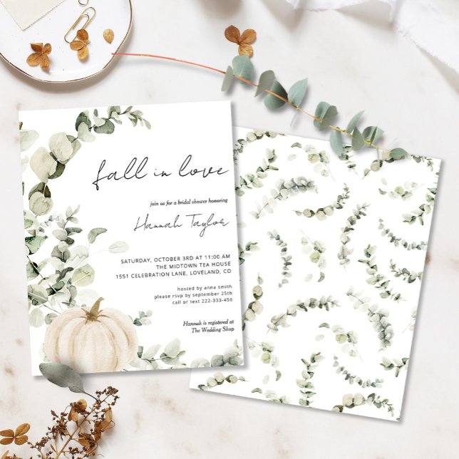 Haushaltsrückgang in Liebe Pumpkin Brautparty Einl (Von Creator hochgeladen)