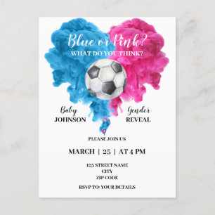 Haushaltsskalendarstellung Einladungspostkarte