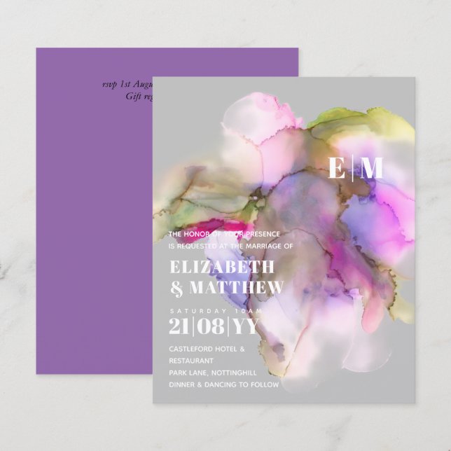 HAUSHALTSTECHNIK - Hochzeitsfeiern (Vorne/Hinten)