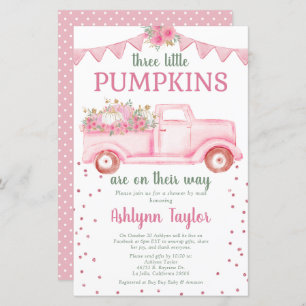 Haushaltstriplets Pink Little Pumpkin by Mail Dusc