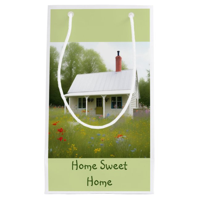 Haushaltswärmung Kleine Geschenktüte (Vorderseite)