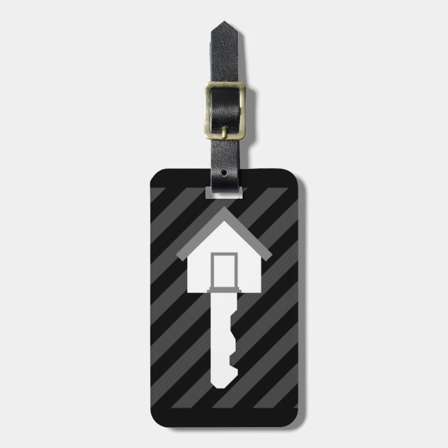 häuslich gepäckanhänger (Vorderseite vertikal)