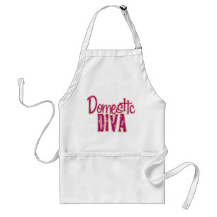 Häusliche Diva Vintage Chic Schürze