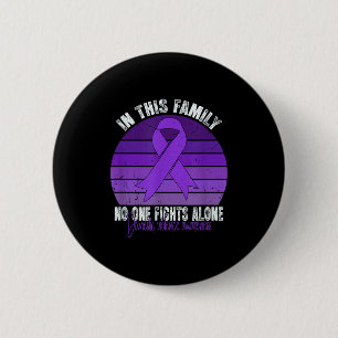 Häusliche Gewalt Aufklärungsunterstützung Retro Hä Button