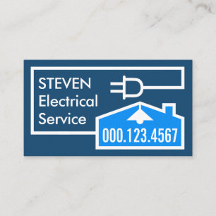Häuslicher Elektro-Schaltkreis Visitenkarte