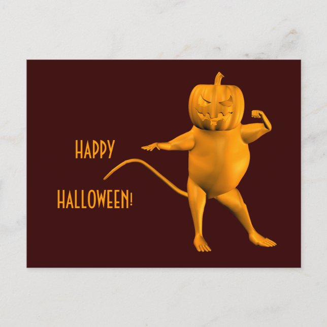 HausMaus Postkarte (Vorderseite)