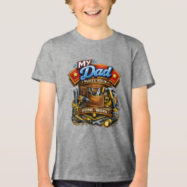 Hausmeister (1) Tri-Blend shirt
