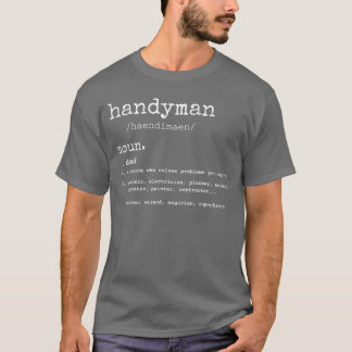 Hausmeister Definition tee Lustiger Vater Handwerk