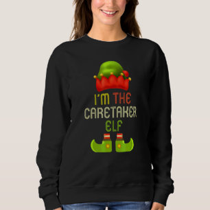 Hausmeister-Elf-Christmas-Matching-Familien-Pyjama Sweatshirt