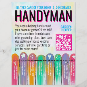 Hausmeister-Gartenservice  Flyer