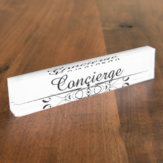 Hausmeister Namensplakette