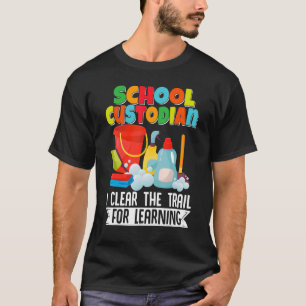 Hausmeister Reinigungskraft Schulhausmeister I räu T-Shirt