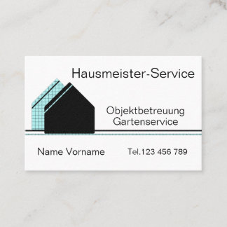 Hausmeister Service Visitenkarte
