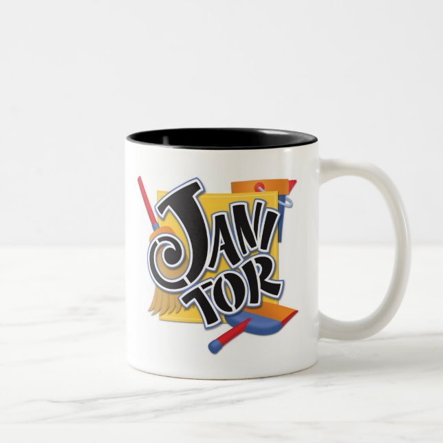 "Hausmeister-" Tasse (Rechts)