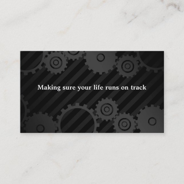 Hausmeister-Visitenkarten Visitenkarte (Vorderseite)