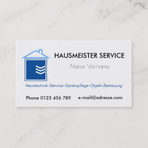 hausmeisterservice visitenkarte