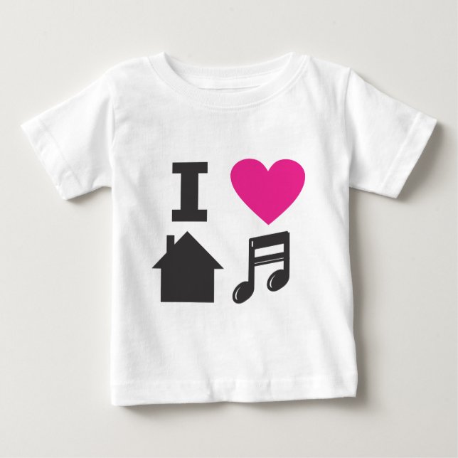 Hausmusik der Liebe I Baby T-shirt (Vorderseite)