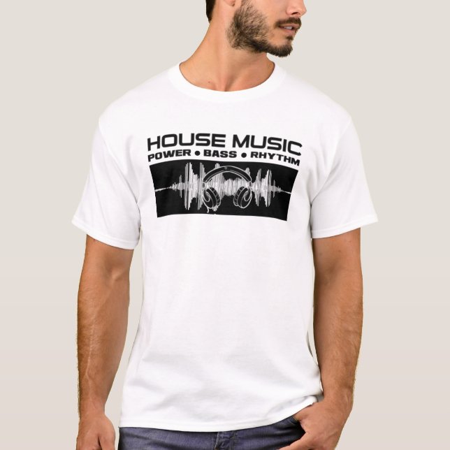 Hausmusik im Rhythmus T-Shirt (Vorderseite)