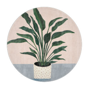 Hauspflanze Schneidebrett