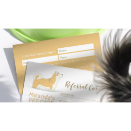 Hauspflege Bade- und Bepflanzungskarten Empfehlungskarte