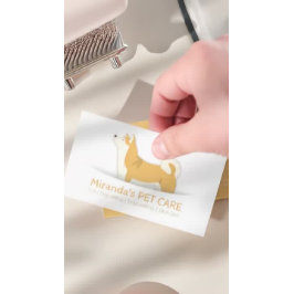 Hauspflege Bade- und Bepflanzungskarten Empfehlungskarte