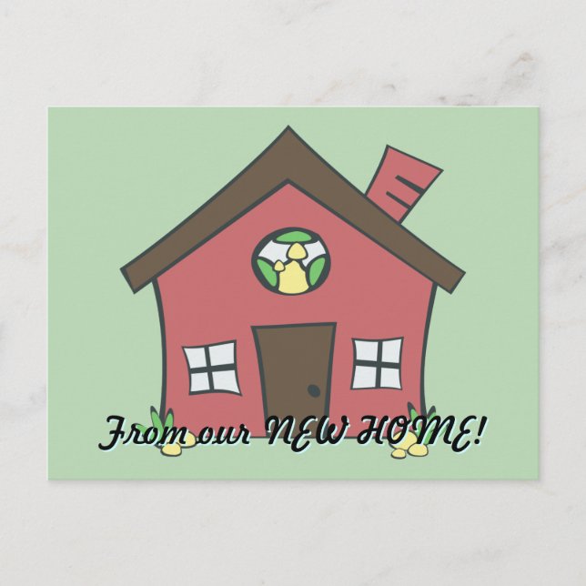 Hauspostkarte Ankündigungspostkarte (Vorderseite)