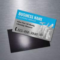 Hausreinigung Blau & Silver Housekeeping