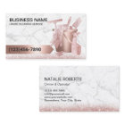 Hausreinigung Moderne Rose Gold Marmor