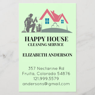 Hausreinigung Zuhause Services individuell bezaube Flyer