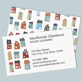 Hausreinigungskarte Visitenkarte