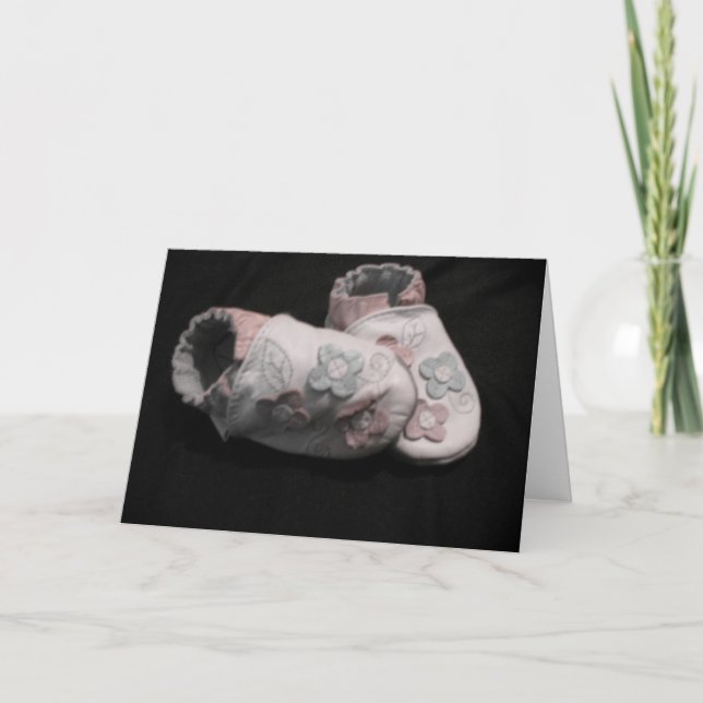 Hausschuhe Karte (Vorderseite)