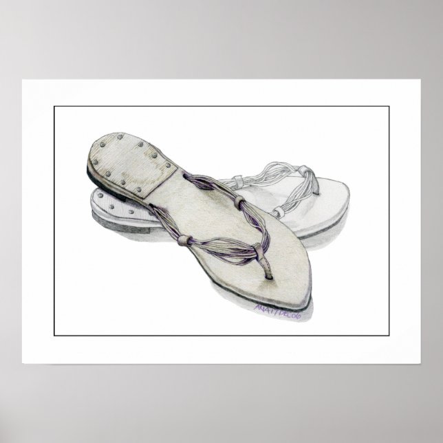 Hausschuhe Poster (Vorne)