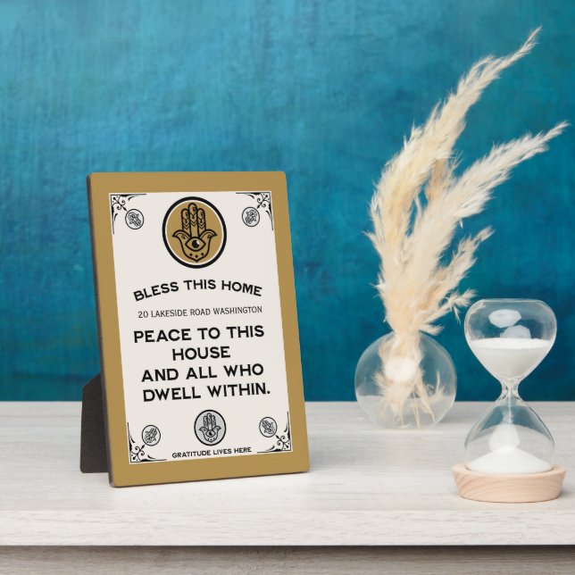 Haussegnung Neu Fotoplatte (Seite)