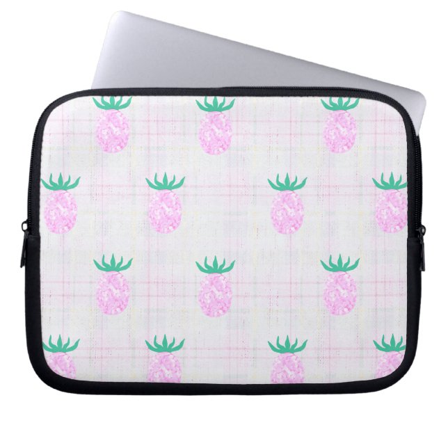 Haustelefon Ananasfrüchte Laptopschutzhülle (Vorderseite)