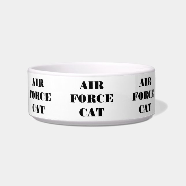 Haustier-Bowl-Luftwaffenkatze Napf (Vorderseite)