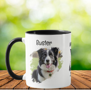 Haustier-Foto Border Collie Personalisieren Tasse
