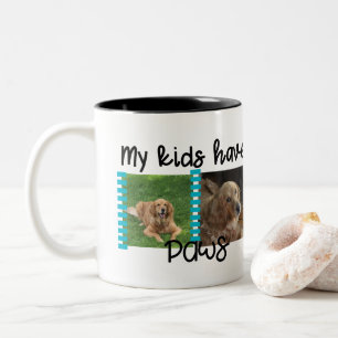 Haustier-Foto Tasse meine Kinder haben Tatzen