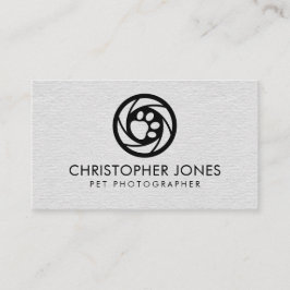 Haustier-Fotograf - Haustier-Fotografie Visitenkarte