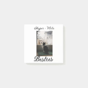 Haustier Freunde beste Freunde Name hinzufügen Hau Post-it Klebezettel