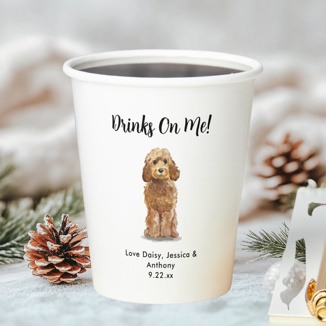 Haustier-Hochzeit Pappbecher (Von Creator hochgeladen)