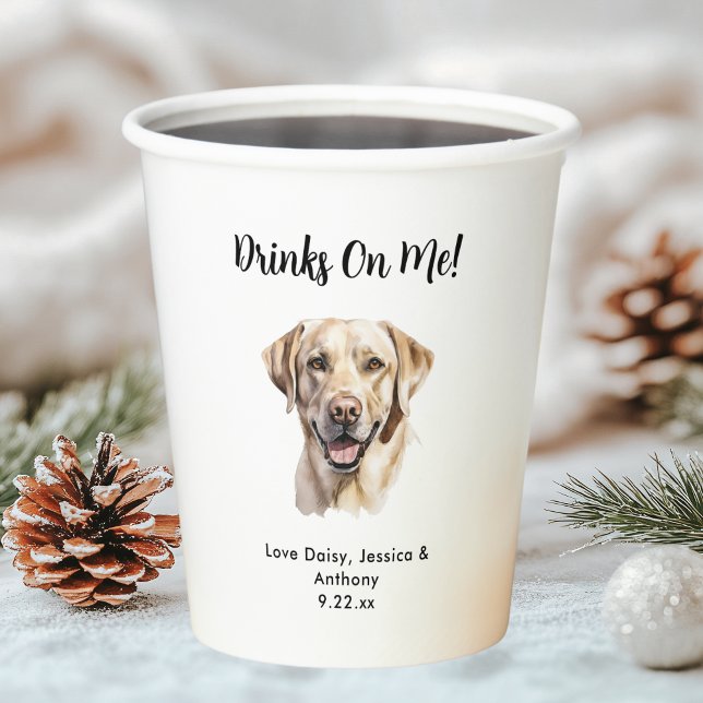 Haustier-Hochzeit Pappbecher (Von Creator hochgeladen)