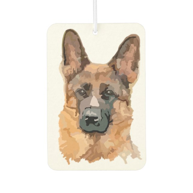 Haustier-Hund-Auto-Air-Freshener Autolufterfrischer (Vorderseite)