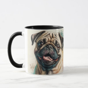 Haustier Hund Elegantes modernes Foto Personalisie Tasse