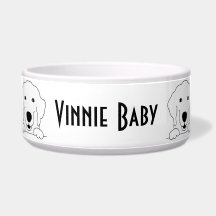 Haustier Hund "Retriever" Große Schüssel