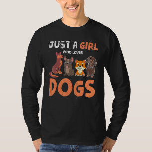 Haustier Hundebesitzerin Mädchen Frauen Mama Hund T-Shirt