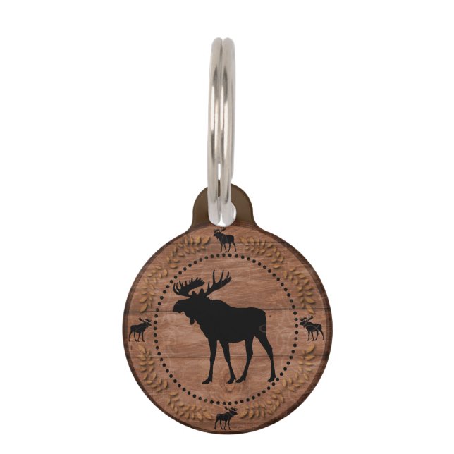 Haustier-Identifikations-Umbau des rustikalen Tiernamensmarke (Vorderseite)