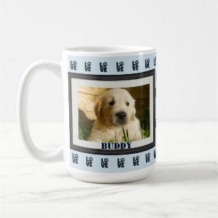 Haustier Katze Foto Paw Print Liebe Kaffeetasse