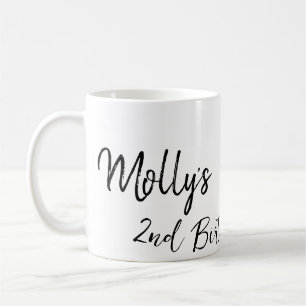 Haustier Katze Geburtstag Foto modern Kaffeetasse