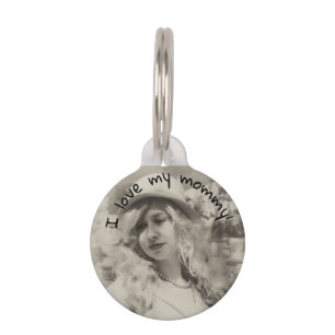 Haustier Katze ID Lose Mama Vater Foto Haustiermarke